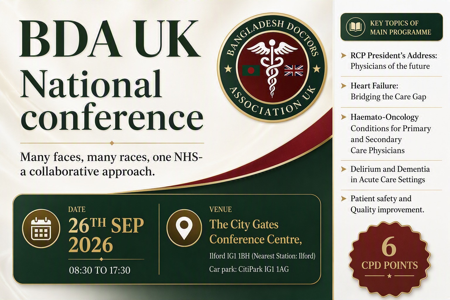 BDA UK National Conference 2026